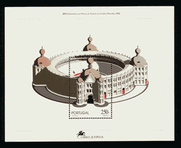 Stamp's Catalog # 2105 - Bloco 135 Afinsa - with philatelic error
